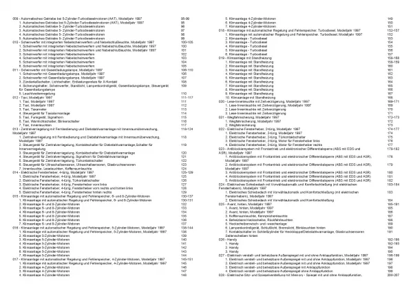 Audi 100 4A 1990-1997 Schaltplan Stromlaufplan Verkabelung Elektrik Pläne PDF