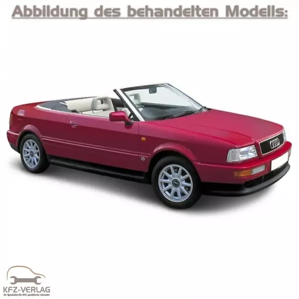 Audi Cabriolet Typ 8G (1991 bis 2000) Karosserie Montagearbeiten Aussen Reparaturanleitungen