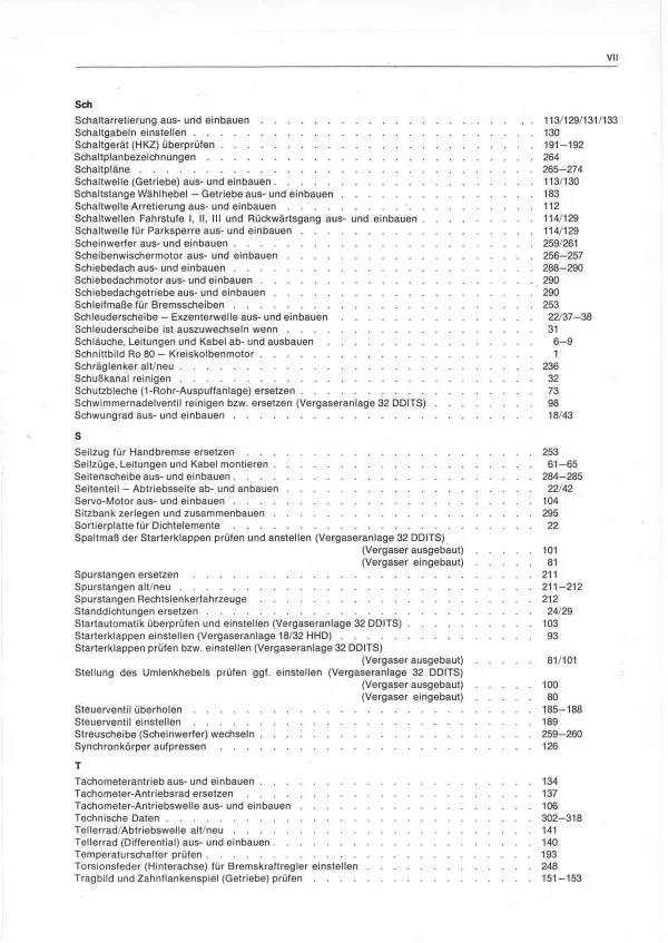 Audi NSU Ro 80 Baujahr 09.1967-07.1977 Reparaturanleitung Werkstatthandbuch