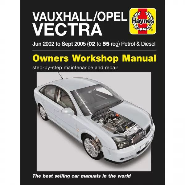 Opel Vectra Vauxhall 06.2002-09.2005 Benzin Diesel Reparaturanleitung Haynes