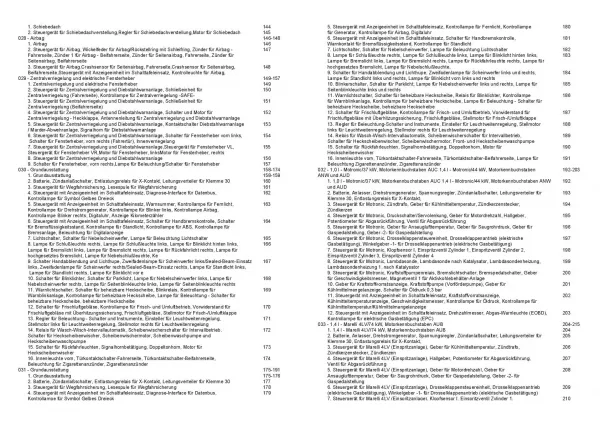 SEAT Arosa 6H 1997-2004 Schaltplan Stromlaufplan Verkabelung Elektrik Pläne PDF