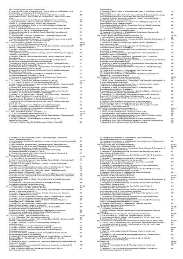 SEAT Cordoba 6K (99-02) Schaltplan Stromlaufplan Verkabelung Elektrik Pläne PDF