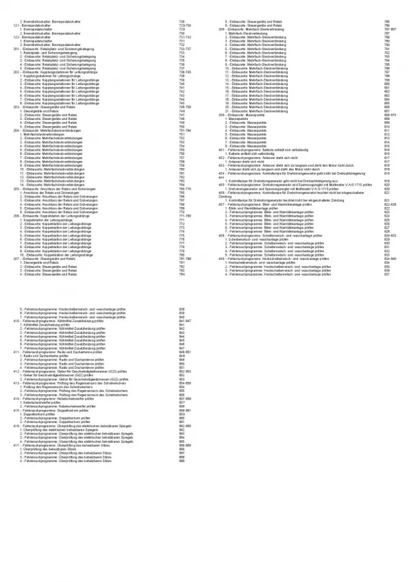 SEAT Ibiza 6K 1999-2002 Schaltplan Stromlaufplan Verkabelung Elektrik Pläne PDF