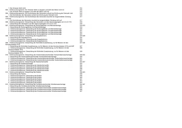 SEAT Inca 9K 2000-2004 Schaltplan Stromlaufplan Verkabelung Elektrik Pläne PDF