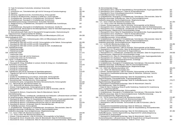 SKODA Fabia Typ 6Y 1999-2002 Schaltplan Stromlaufplan Verkabelung Elektrik Pläne