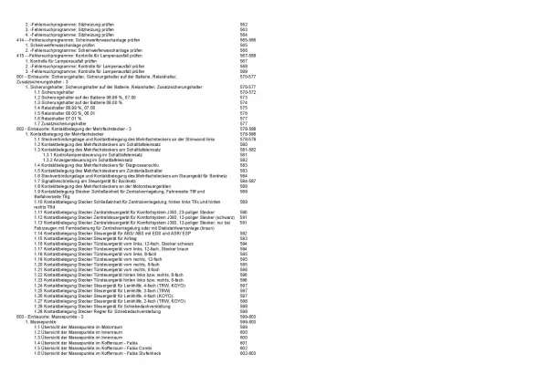 SKODA Fabia 6Y 1999-2002 Schaltplan Stromlaufplan Verkabelung Elektrik Pläne PDF