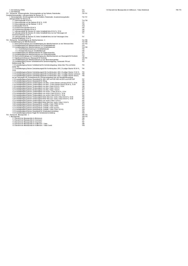 SKODA Fabia 6Y ab 1999 Schaltplan Stromlaufplan Verkabelung Elektrik Pläne PDF