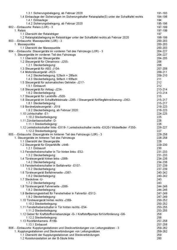 SKODA Rapid NH ab 2020 Schaltplan Stromlaufplan Verkabelung Elektrik Pläne PDF