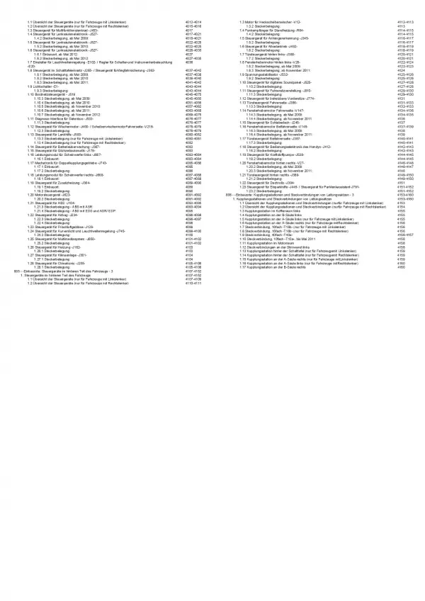 Skoda Yeti (09-13) Elektrik Plan Schaltplan Stromlaufplan Verkabelung Band 5 PDF