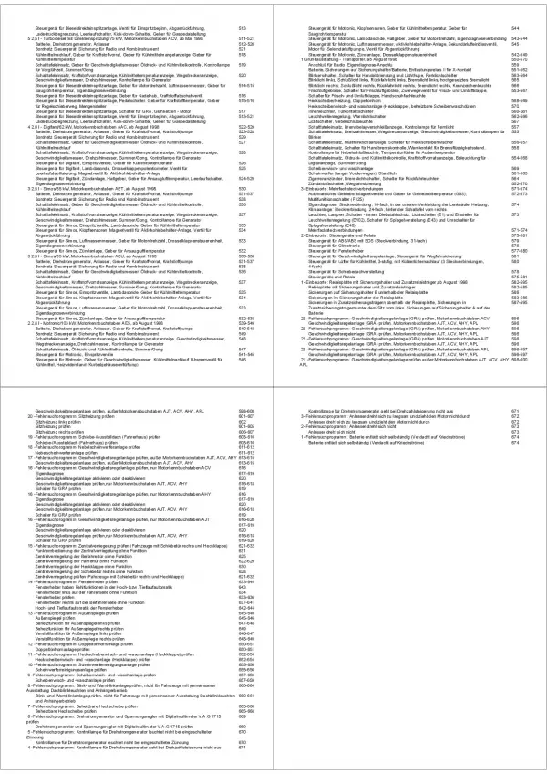 VW Transporter T4 1998-2003 Schaltplan Stromlaufplan Elektrik Verkabelung PDF