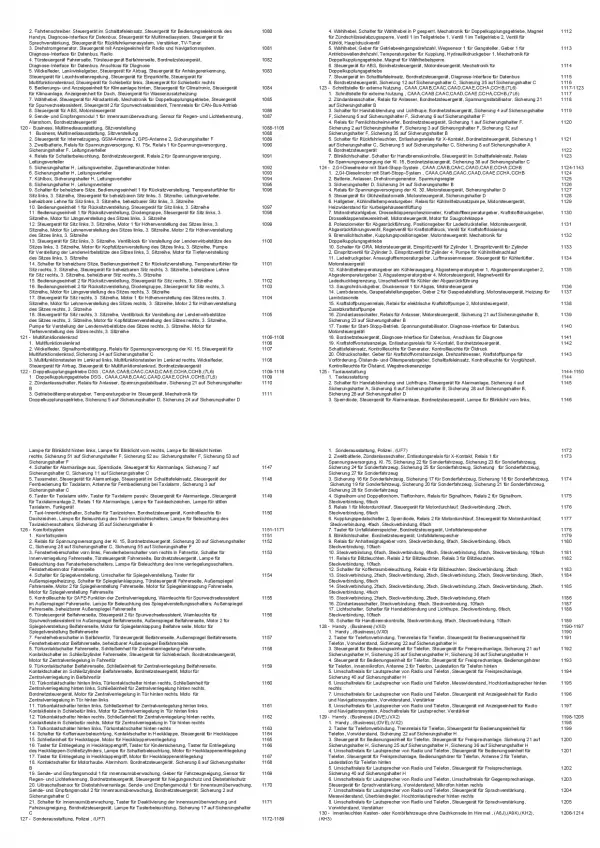 VW Transporter T5 (09-15) Stromlaufplan Kabel Stromplan Elektrik Pläne Band 2