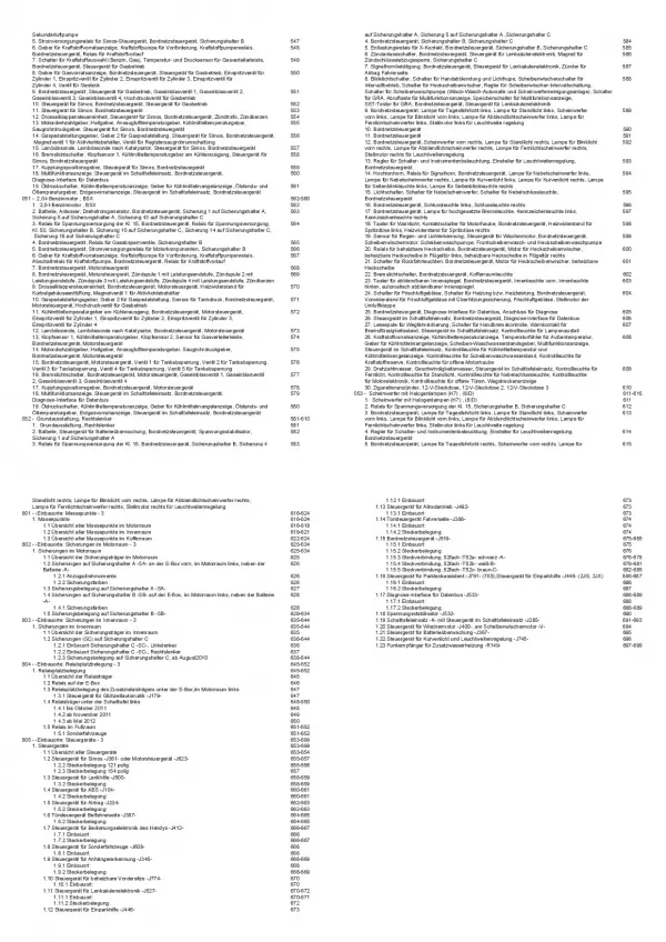 VW Caddy 2K/2C 2010-2015 Schaltplan Stromlaufplan Verkabelung Elektrik Pläne PDF