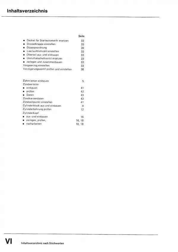 VW LT 1975-1996 4-Zyl. 2,0l 2,7l Benzinmotor 65-75 PS Reparaturanleitung PDF