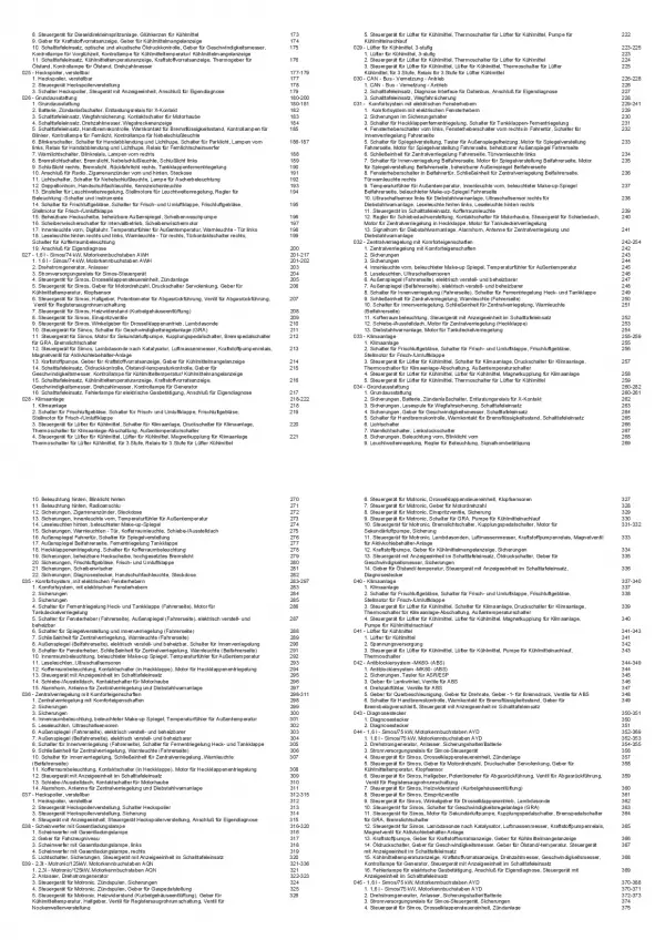 VW New Beetle 9C 1998-2010 Schaltplan Stromlaufplan Verkabelung Elektrik Pläne