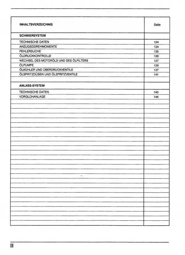 VW Taro Typ 7A 1989-1997 4-Zyl. 2,4l Dieselmotor 83 PS Reparaturanleitung PDF