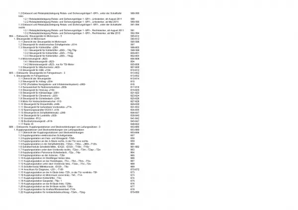 VW Up! Typ 121 2011-2016 Schaltplan Stromlaufplan Verkabelung Elektrik Pläne PDF