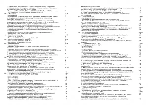 VW Up! Typ AA ab 2016 Schaltplan Stromlaufplan Verkabelung Elektrik Pläne PDF