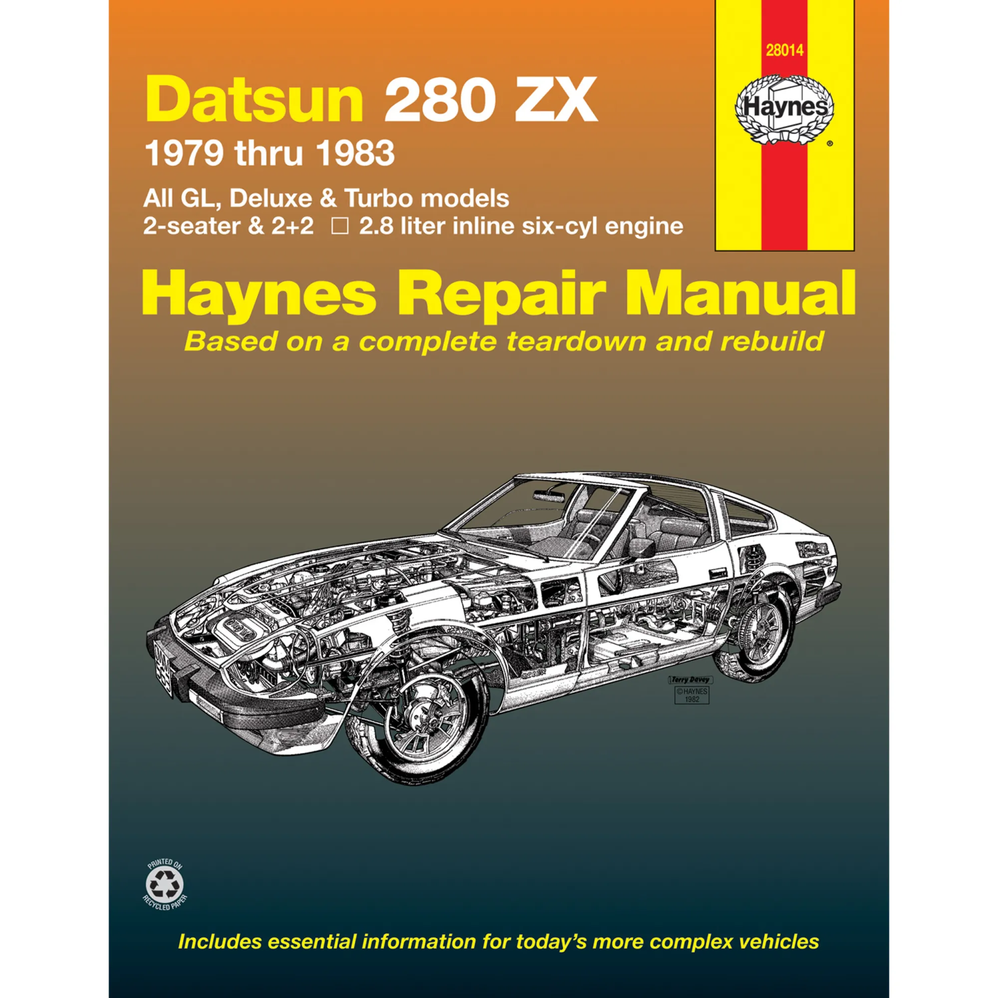 Datsun 280ZX GL/Deluxe/Turbo US-Modelle 1979 bis 1983 Repara