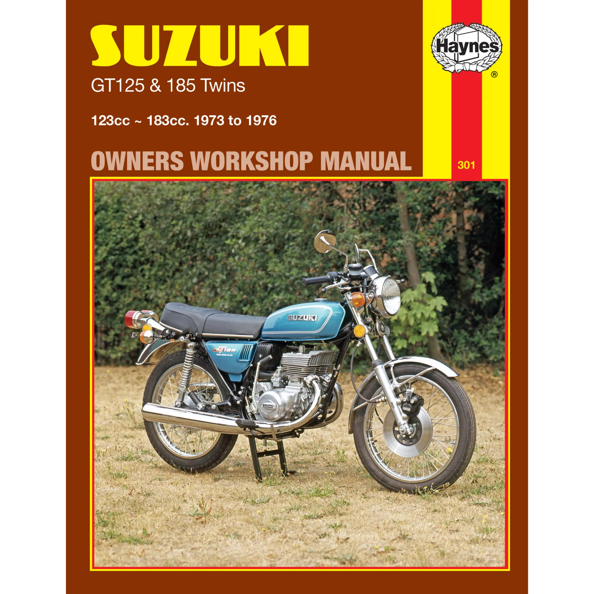 Suzuki Twins GT125 GT185 K/L/M/A 1973-1976 UK Motorrad Repar
