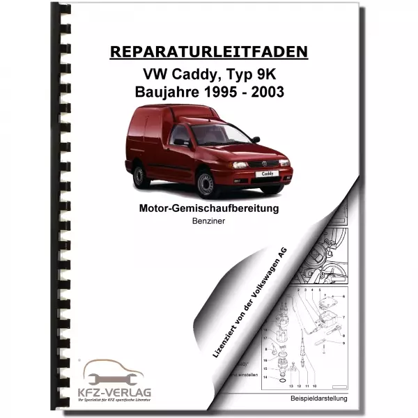 VW Caddy Typ 9K (95-03) 1,4l 4LV Einspritz- und Zündanlage Reparauranleitung