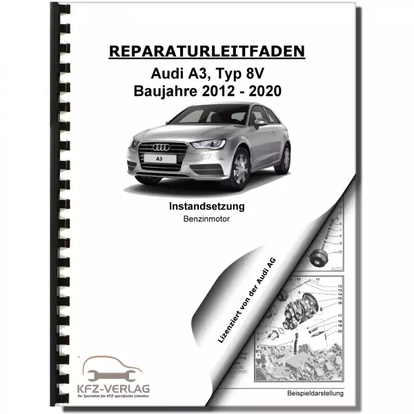 Audi A3 8V (12-20) Instandsetzung 4-Zyl. 2,0l Benzinmotor Reparaturanleitung