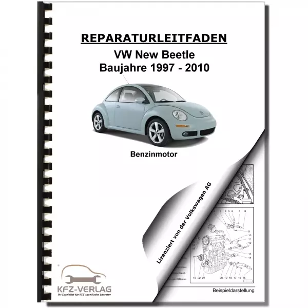 VW New Beetle 9C (97-10) 4-Zyl. 1,8l Benzinmotor 150-179 PS Reparaturanleitung
