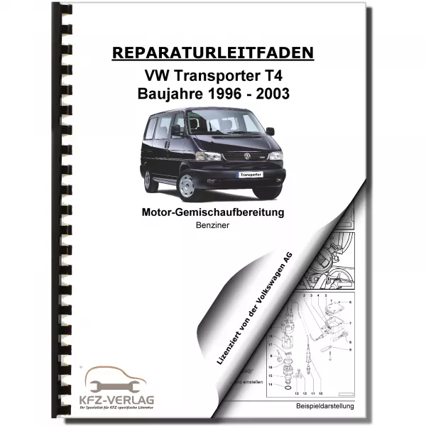 VW Transporter T4 (96-03) Digifant Einspritz Zündanlage 66 PS Reparaturanleitung