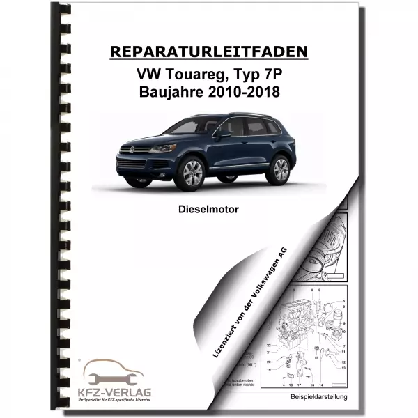 VW Touareg 7P (10-18) 8-Zyl. 4,2l Benzinmotor 360 PS Reparaturanleitung