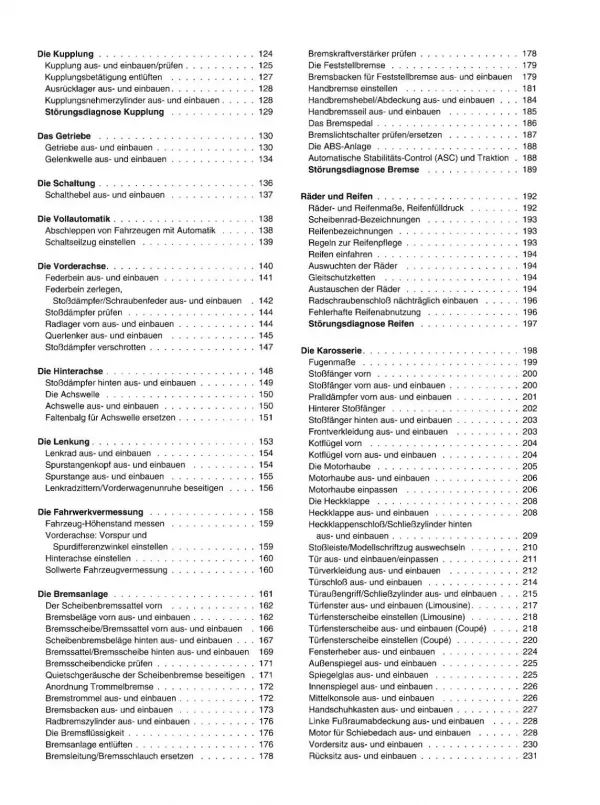 BMW 3er Reihe Compact Typ E36 1994-2000 So wirds gemacht Reparaturanleitung PDF