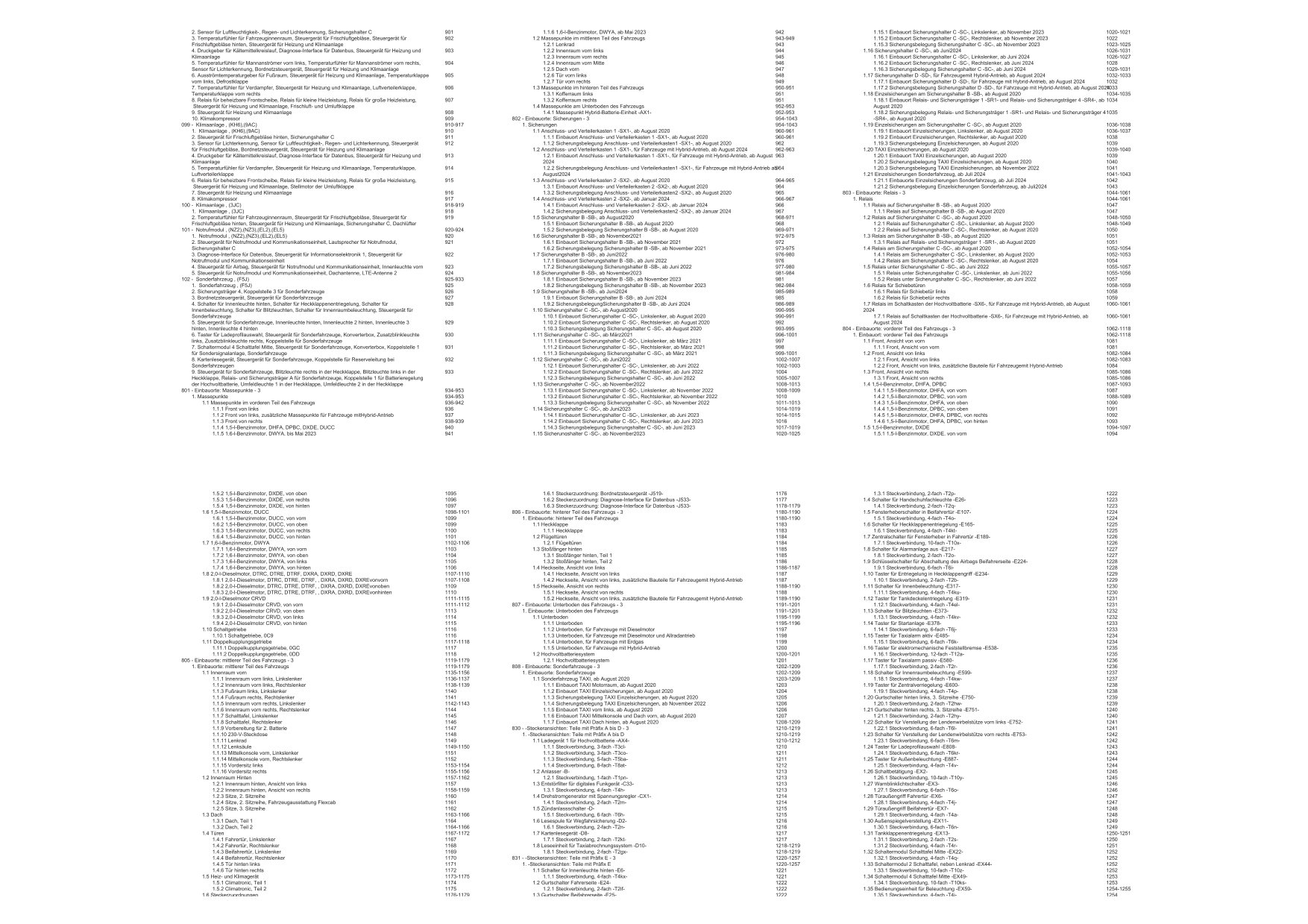 VW Caddy SB ab 2020 Schaltplan Stromlaufplan Verkabelung Elektrik Pläne eBook