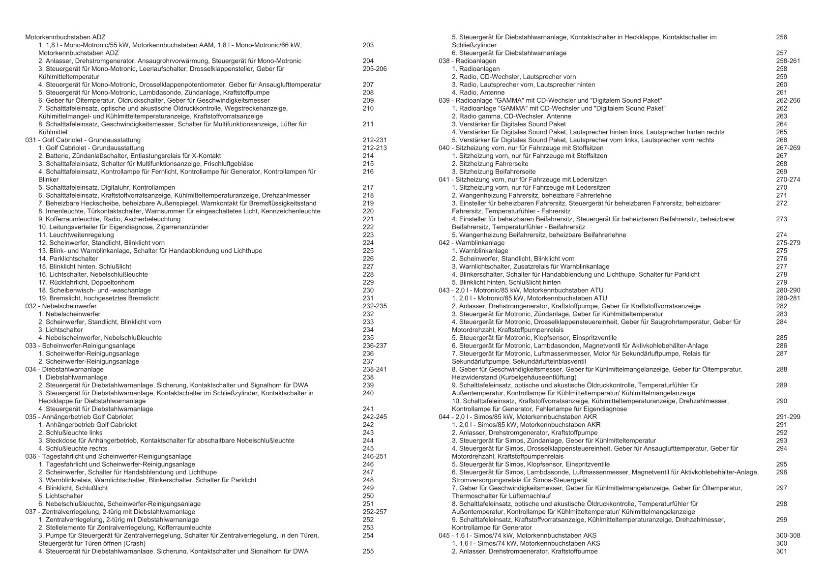 VW Golf 3 Variant 1H (95-97) Schaltplan Stromlaufplan Verkabelung Elektrik eBook