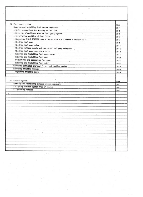 Audi 80 type 8C 1991-1995 petrol engine mechanics 90-115 hp repair manual eBook