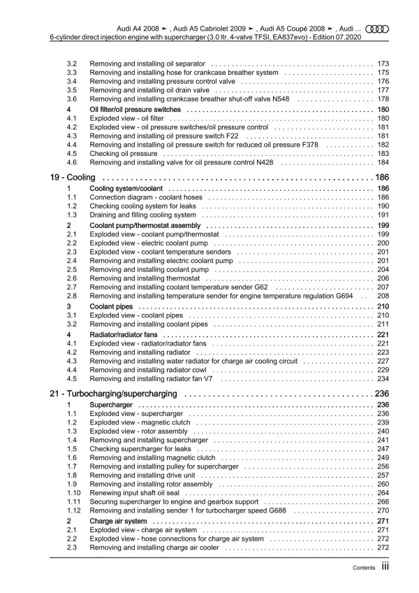 Audi A5 type 8T 2007-2016 petrol engines 3.0l 272-333 hp repair manual eBook