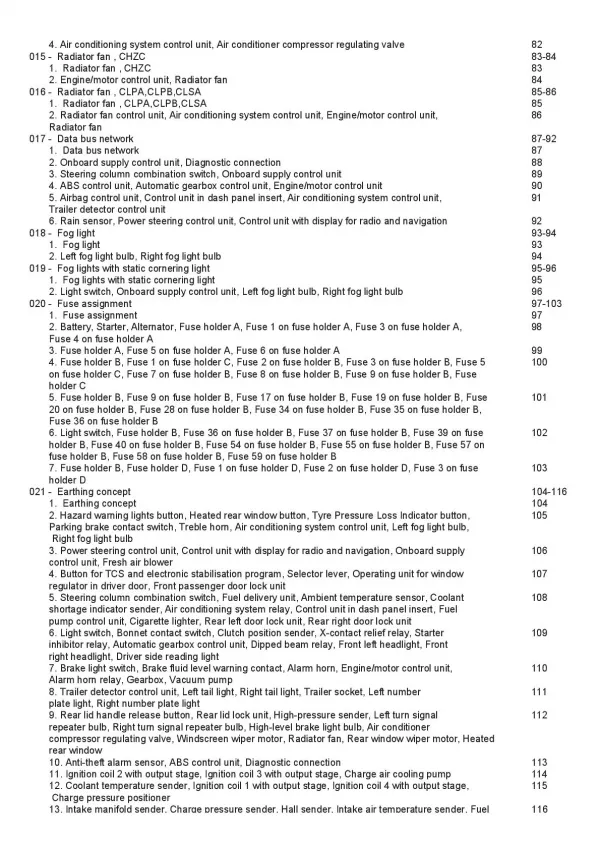 VW Polo Vivo type 6R from 2017 wiring circuit diagram repair workshop manual pdf