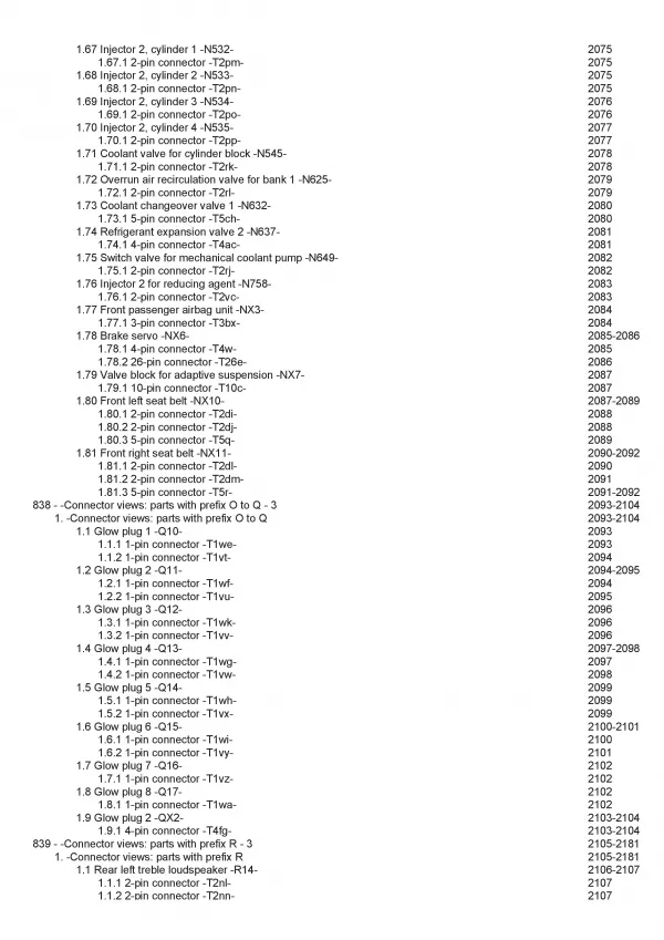 VW Touareg 3 type CR from 2018 wiring circuit diagram repair workshop manual pdf