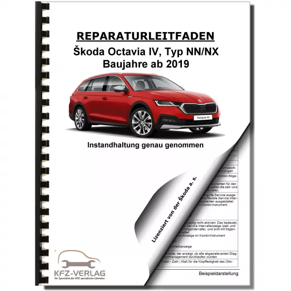 SKODA Octavia NN ab 2019 Instandhaltung Inspektion Wartung Reparaturanleitung