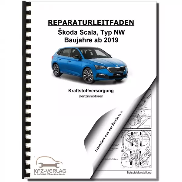 Skoda Scala Typ NW ab 2019 Kraftstoffversorgung Benzinmotoren Reparaturanleitung