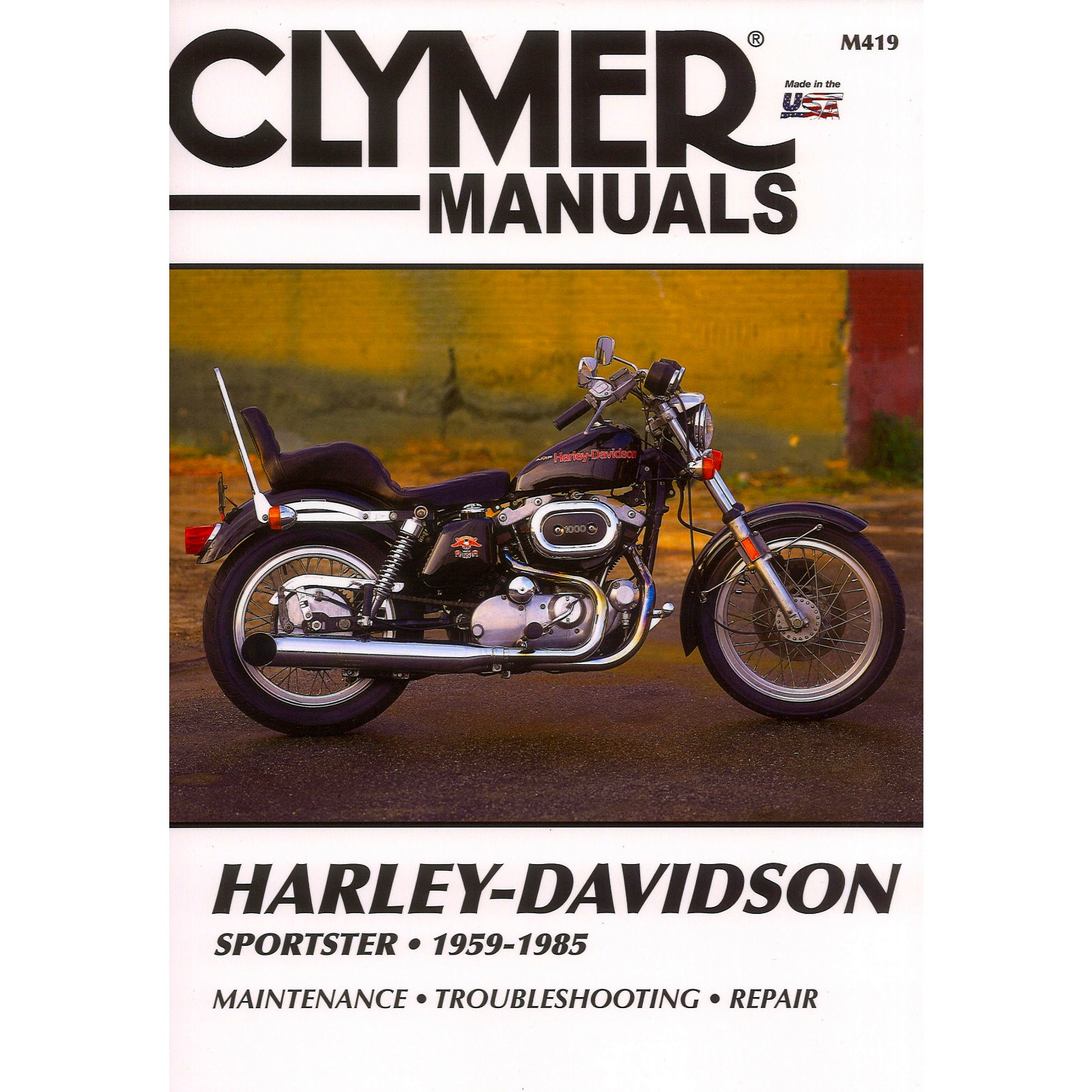 Harley-Davidson Sportster 1959-1985 Repair Manual Werkstatth