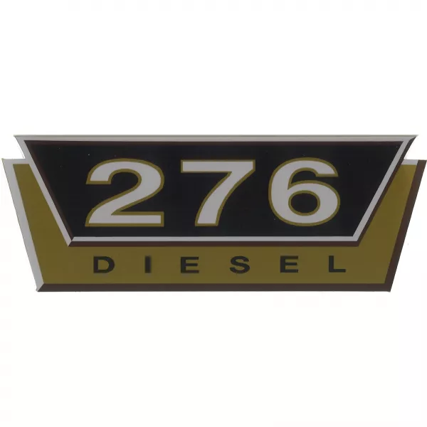 Typenaufkleber: McCormick Aufkleber Gold groß Modell: 276 Diesel