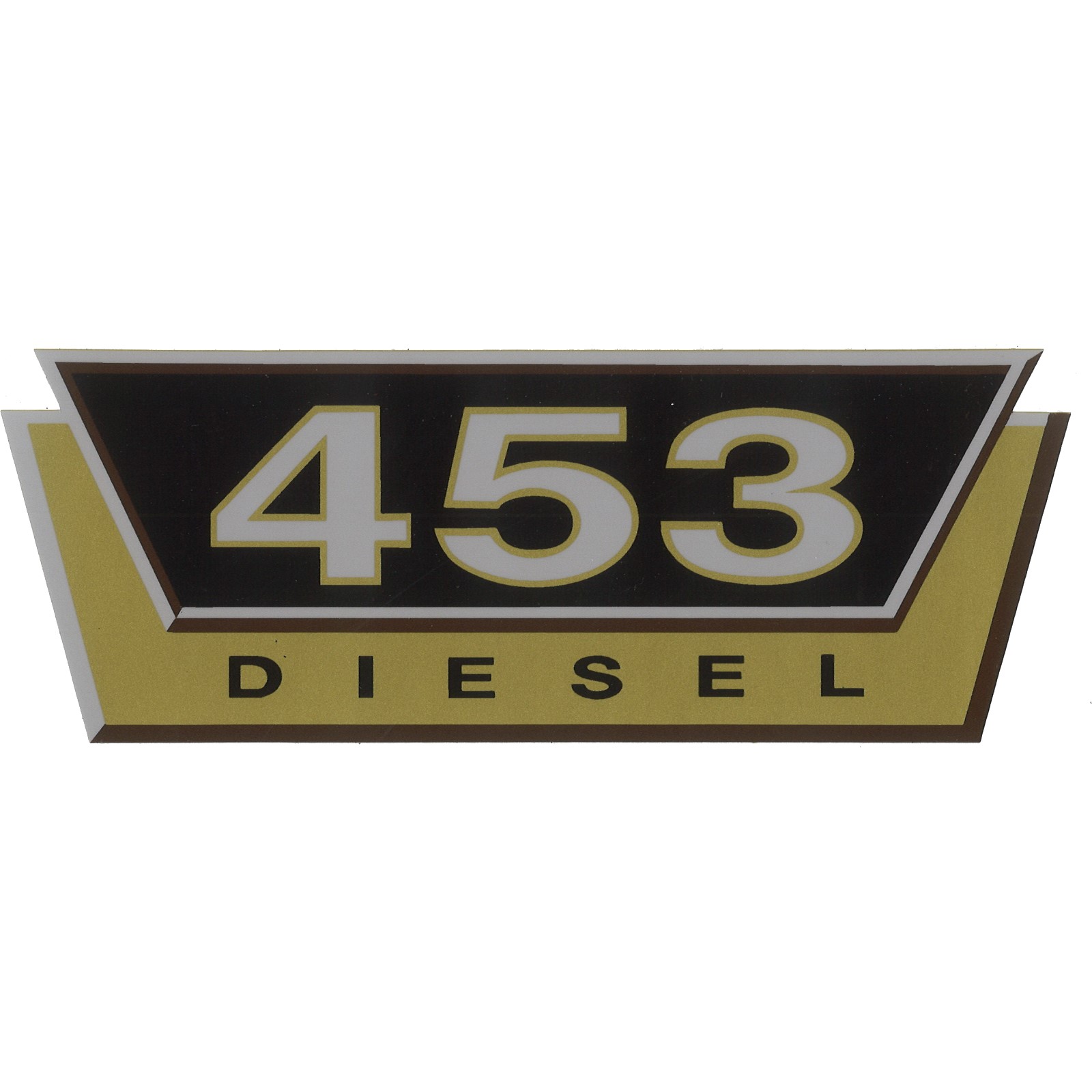 Typenaufkleber: McCormick Aufkleber Gold groß Modell: 453 Diesel