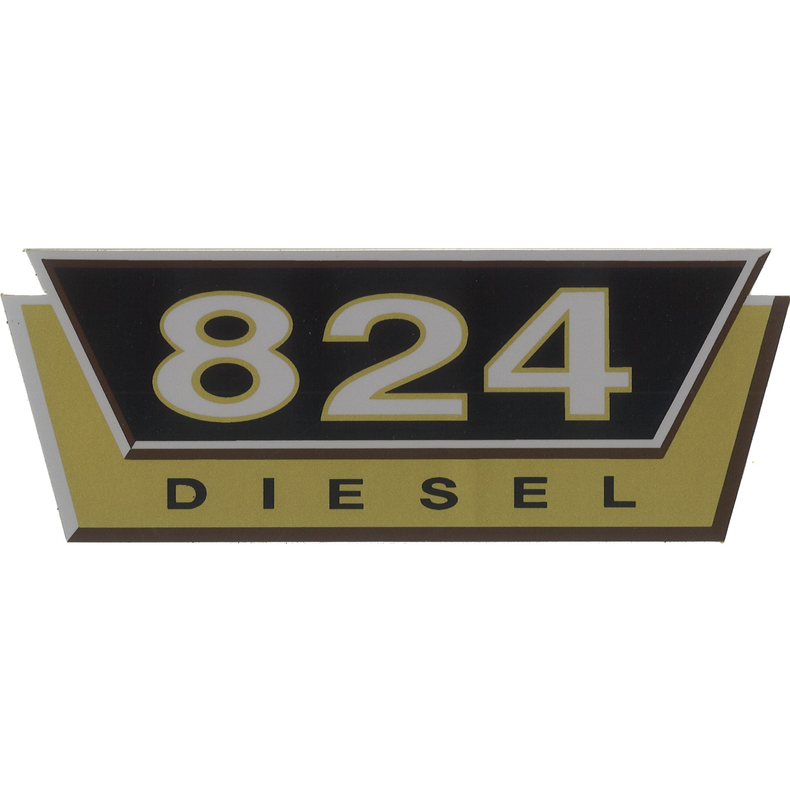 Typenaufkleber: McCormick Aufkleber Gold groß Modell: 824 Diesel