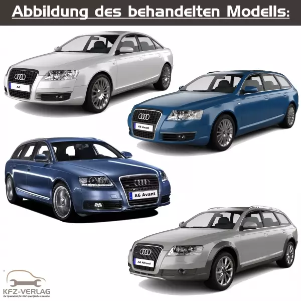 Audi A6 - Typ 4F, 4F2, 4F5, 4FH - Baujahre 2004 bis 2011 - Fahrzeugabschnitt: Allgemeines zu der elektrischen Anlage - Reparaturanleitungen zur Reparatur in Eigenregie für Anfänger, Hobbyschrauber und Profis.