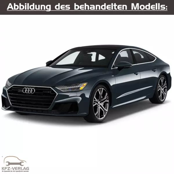 Audi A7 - Typ 4K/4KA/4KF - Baujahre ab 2018 - Fahrzeugabschnitt: Karosserie-Montagearbeiten Innen - Reparaturanleitungen zur Reparatur in Eigenregie für Anfänger, Hobbyschrauber und Profis.