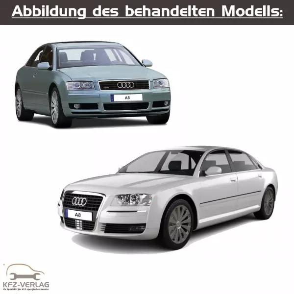 Audi A8 - Typ 4E, 4E2, 4E8 - Baujahre 2002 bis 2010 - Fahrzeugabschnitt: Standheizung und Zusatzheizungen - Reparaturanleitungen zur Reparatur in Eigenregie für Anfänger, Hobbyschrauber und Profis.