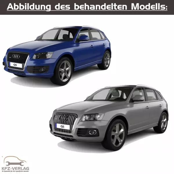 Audi Q5 - Typ 8R, 83B - Baujahre 2008 bis 2017 - Fahrzeugabschnitt: Ausgebautes und eingebautes Schaltgetriebe inkl. Kupplung - Reparaturanleitungen zur Reparatur in Eigenregie für Anfänger, Hobbyschrauber und Profis.