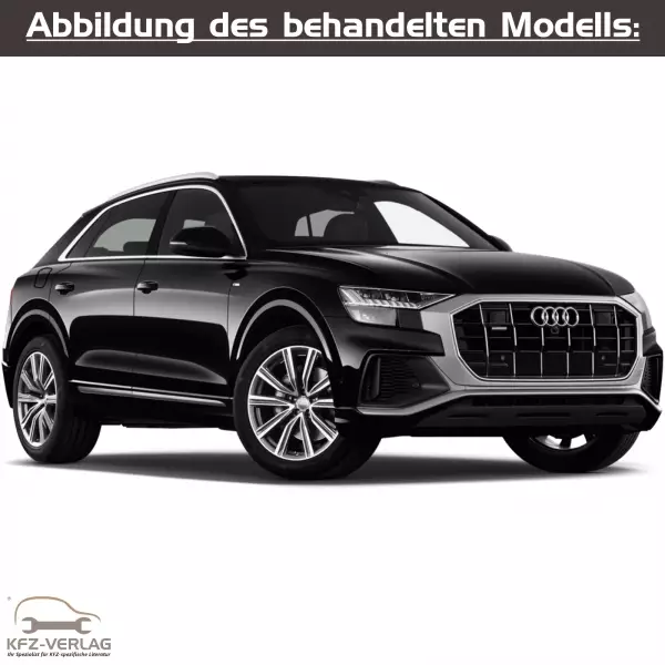 Audi Q8 - Typ 4M/4MN - Baujahre ab 2018 - Fahrzeugabschnitt: Kommunikation, Radio, Telefon und Navigation - Reparaturanleitungen zur Reparatur in Eigenregie für Anfänger, Hobbyschrauber und Profis.