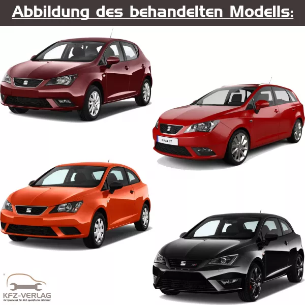 Seat Ibiza - Typ 6P, 6P5, 6P8, 6J - Baujahre von 2015 bis 2017 - Fahrzeugabschnitt: Karosserie-Montagearbeiten Außen - Reparaturanleitungen zur Reparatur in Eigenregie für Anfänger, Hobbyschrauber und Profis.