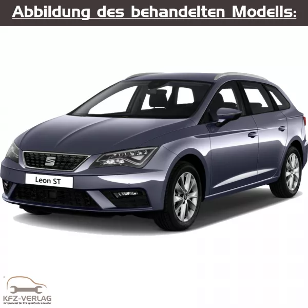 Seat Leon III Sportstourer - Typ 5F, 5F1, 5F5 - Baujahre von 2012 bis 2020 - Fahrzeugabschnitt: Kardanwelle und Achsantrieb hinten, Front- und Allradantrieb (2WD, FWD, 4WD, AWD) - Reparaturanleitungen zur Reparatur in Eigenregie für Anfänger, Hobbyschrauber und Profis.