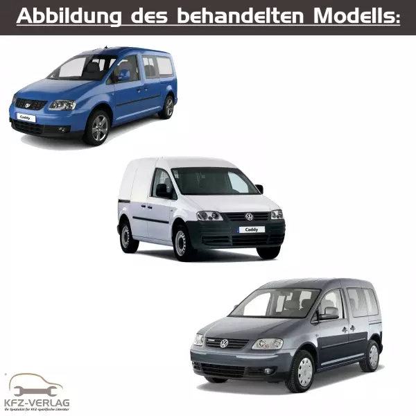 VW Caddy - Typ 2K, 2KA, 2KB, 2KH, 2KJ - Baujahre 2003 bis 2010 - Fahrzeugabschnitt: Bremssysteme, Handbremse, Trommelbremse, Scheibenbremse, Bremsbeläge, Bremsklötze, ABS - Reparaturanleitungen zur Reparatur in Eigenregie für Anfänger, Hobbyschrauber und Profis.