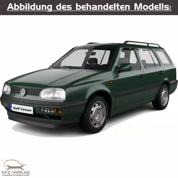 VW Golf 3 Variant - Typ 1H/1H1/1H2/1H5 - Baujahre von 1991 bis 1999 - Fahrzeugabschnitt: Fahrwerk, Achsen, Lenkung Bremsen, Bremsbeläge, Bremsscheiben, Handbremse, Trommelbremse, Spurvermessung - Reparaturanleitungen zur Reparatur in Eigenregie für Anfänger, Hobbyschrauber und Profis.